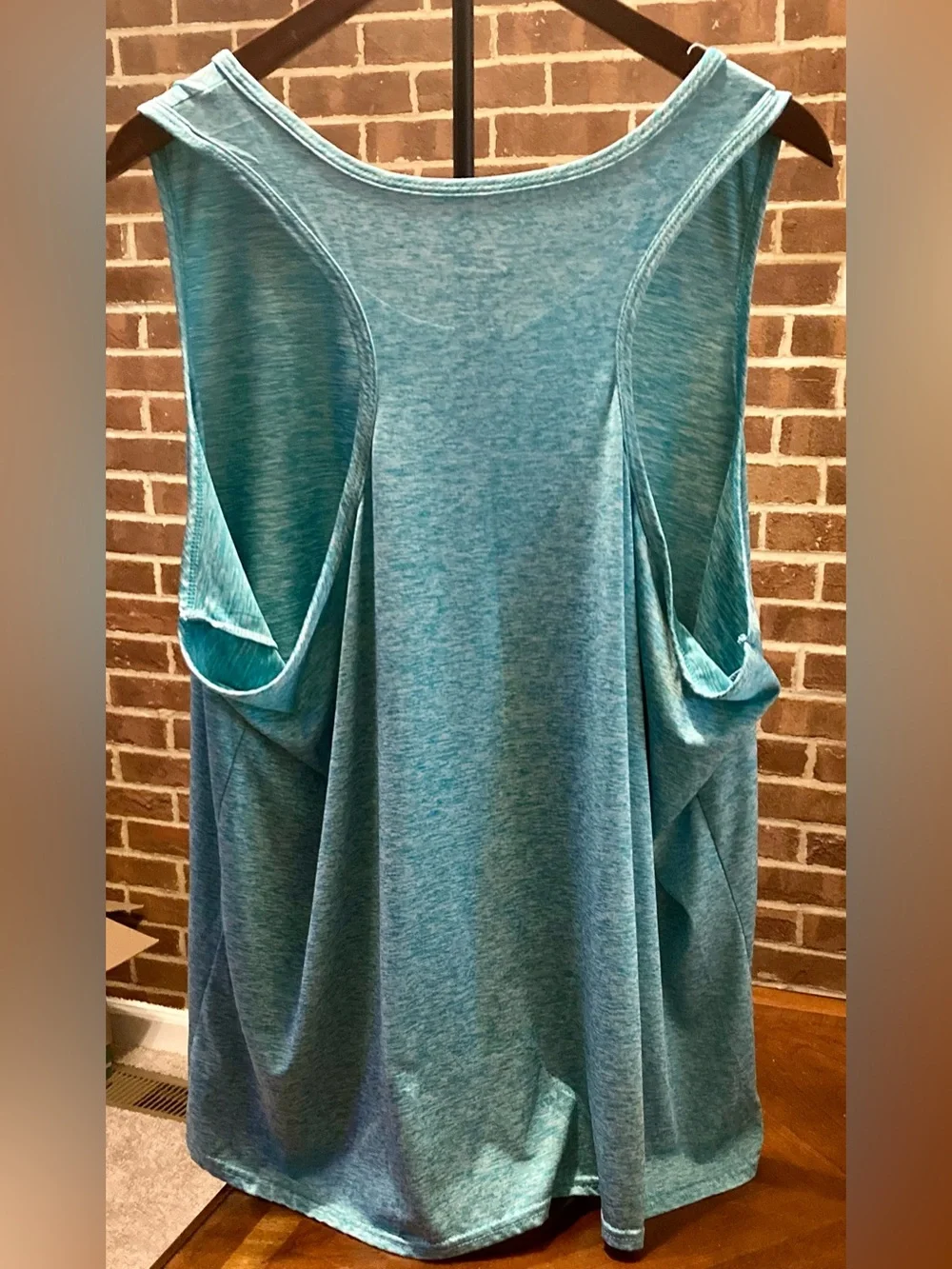Like New/NWOT Real Essentials Gray Racerback Tanktop - Picture 3 of 4